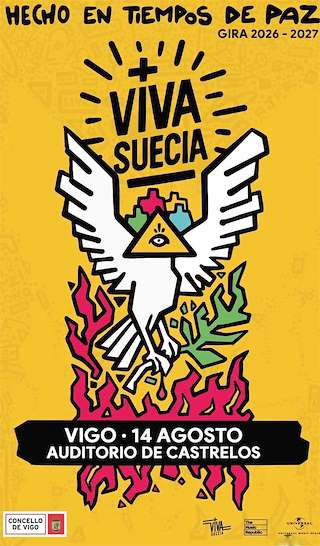 Fechas, información, programa, cartel, imágenes, mapa y ubicación de Conciertos Castrelos - Viva Suecia (2026)  en  Vigo