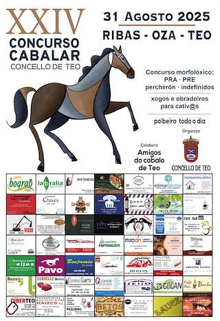 Fechas, información, programa, cartel, imágenes, mapa y ubicación de XXIV Concurso Cabalar  en  Teo