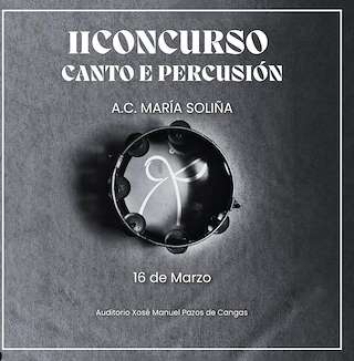 Fechas, información, programa, cartel, imágenes, mapa y ubicación de II Concurso Canto e Percusión  en  Cangas
