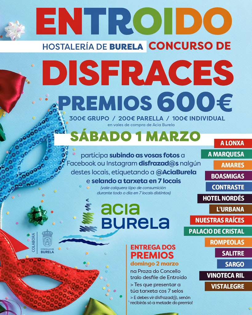 Concurso de Carnaval de la Hostelería en Burela