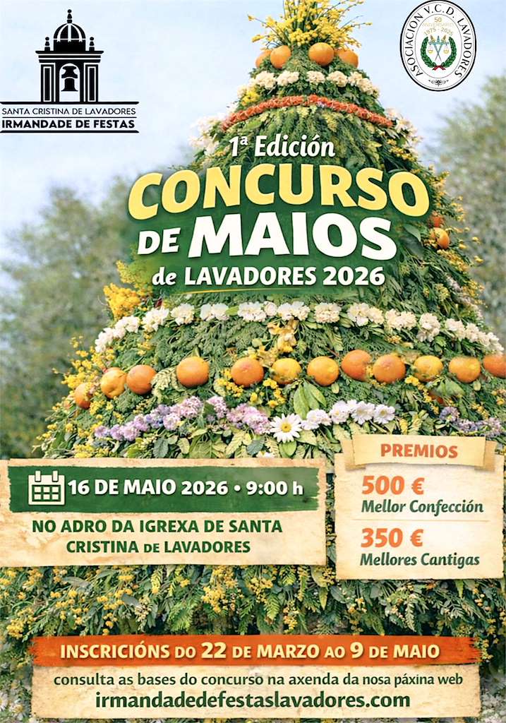 I Concurso de Maios de Lavadores en Vigo