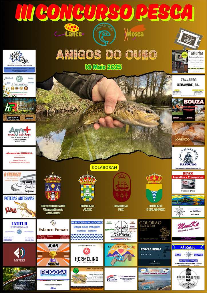 III Concurso de Pesca Amigos do Ouro (2025) en O Valadouro