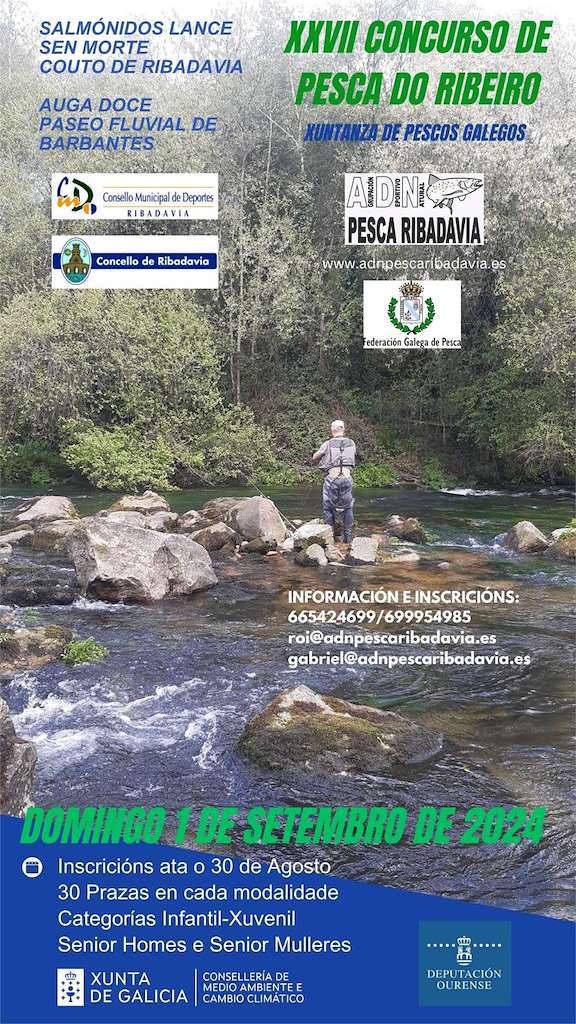 XXVII Concurso de Pesca do Ribeiro en Ribadavia
