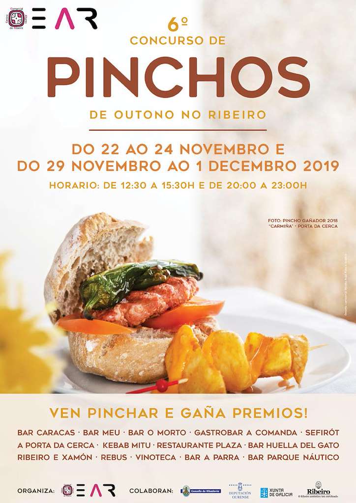 VI Concurso de Pinchos de Outono no Ribeiro en Ribadavia