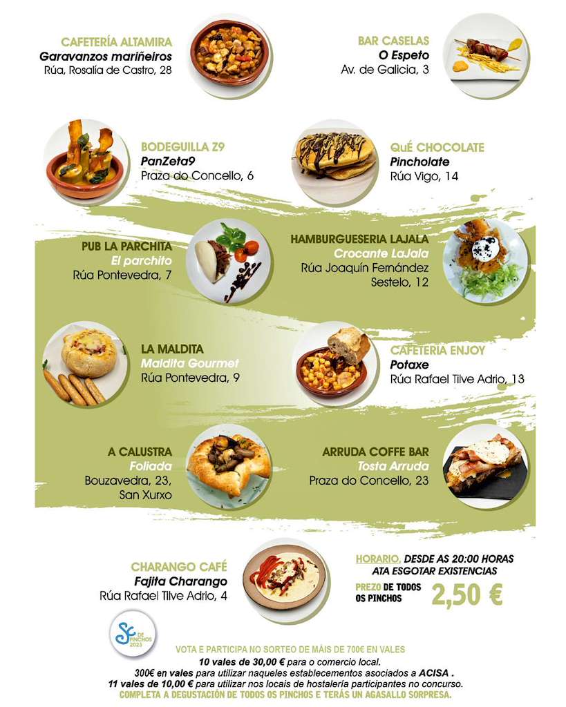 II Concurso de Pinchos e Tapas en Salceda de Caselas