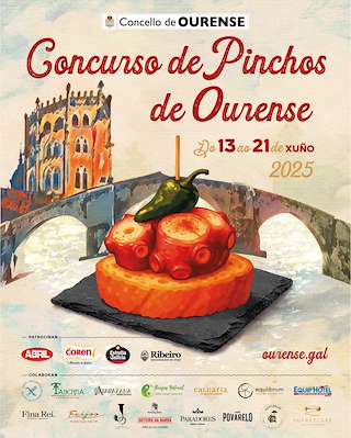 Fechas, información, programa, cartel, imágenes, mapa y ubicación de Concurso de Pinchos  en  Ourense