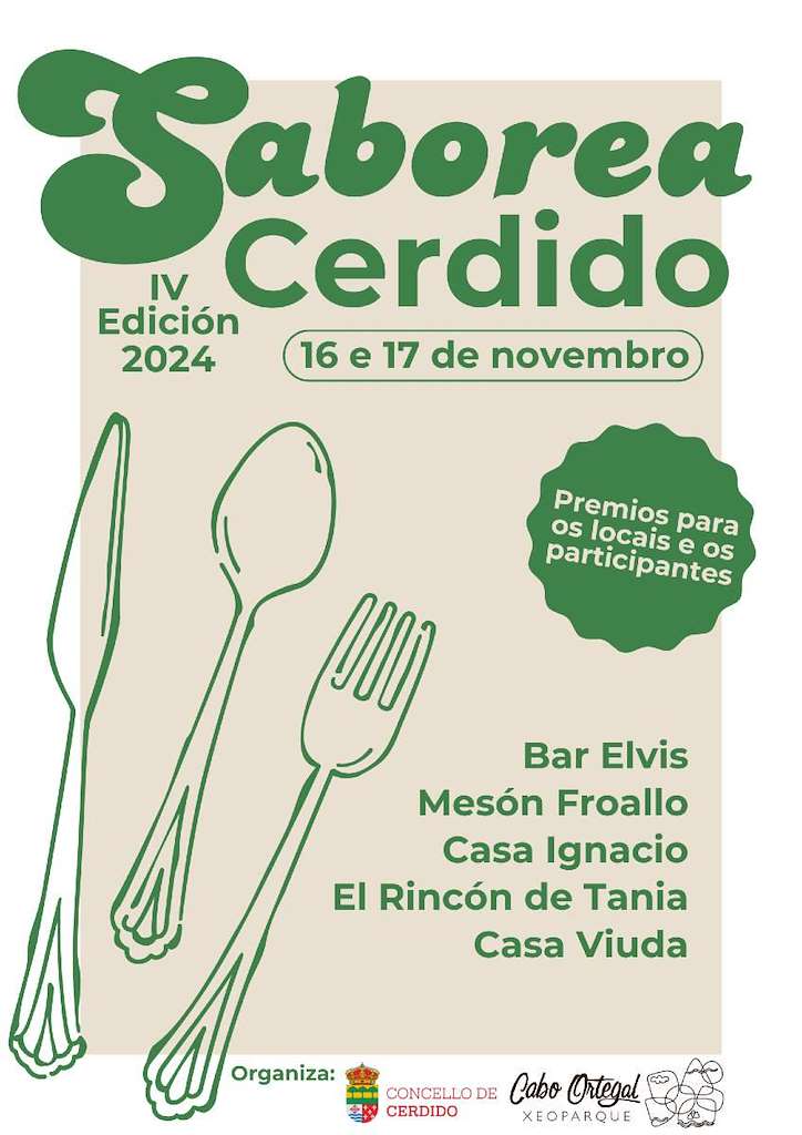 III Concurso de Pinchos Saborea Cerdido