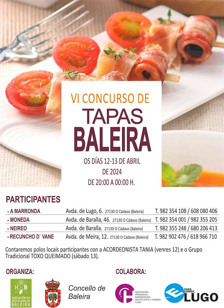 VI Concurso de Tapas (2024) en Baleira