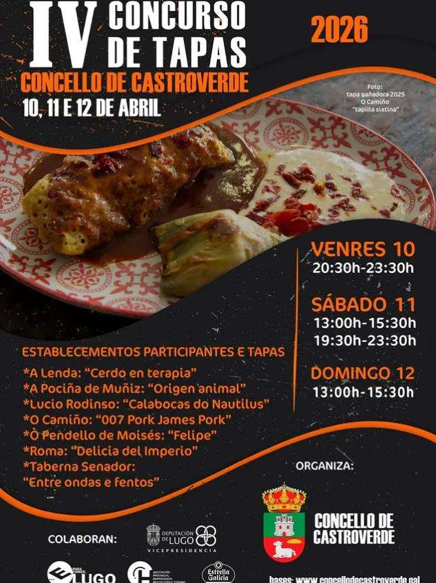 IV Concurso de Tapas en Castroverde