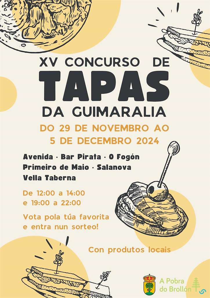 XV Concurso de Tapas da Guimaralia en A Pobra do Brollón