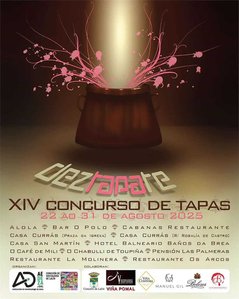 XIV Concurso de Tapas do Deza - Deztapate (2025) en Lalín