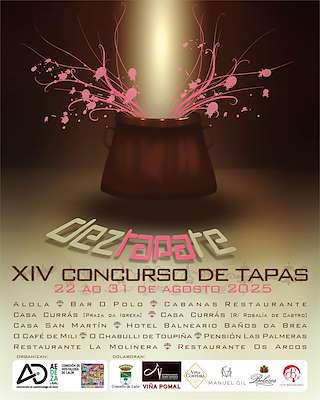 Fechas, información, programa, cartel, imágenes, mapa y ubicación de XIV Concurso de Tapas do Deza - Deztapate  en  Lalín