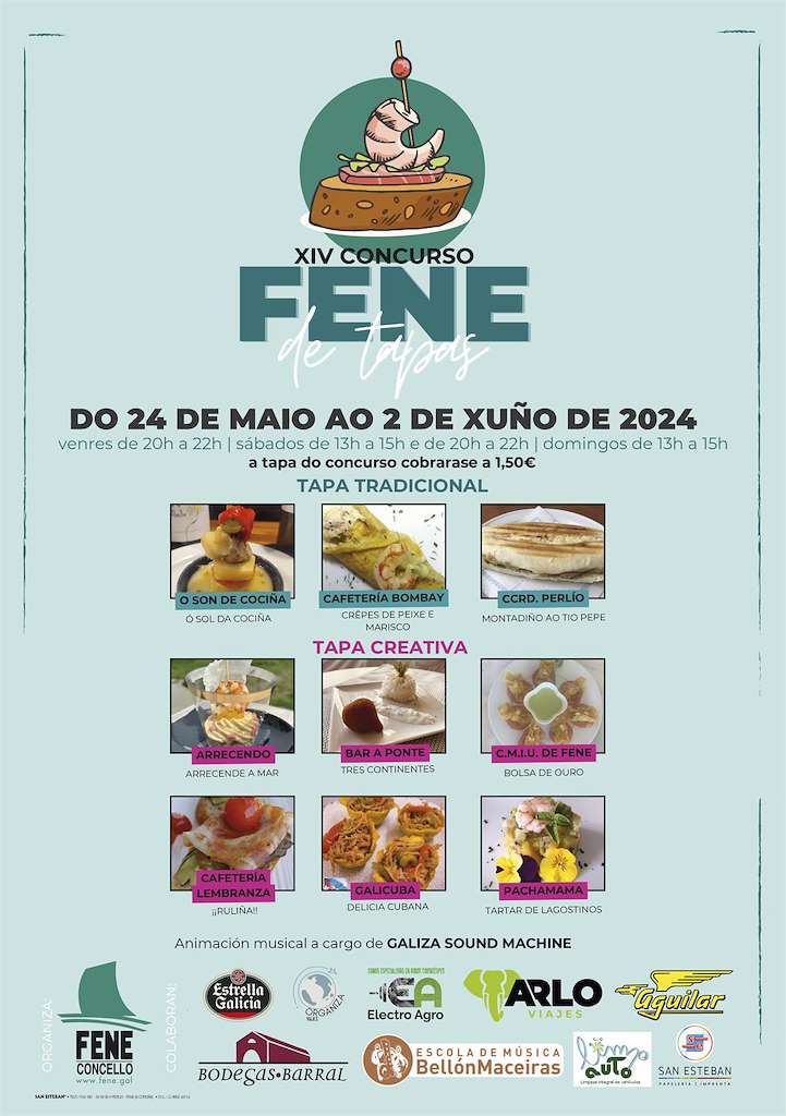 XV Concurso de Tapas en Fene