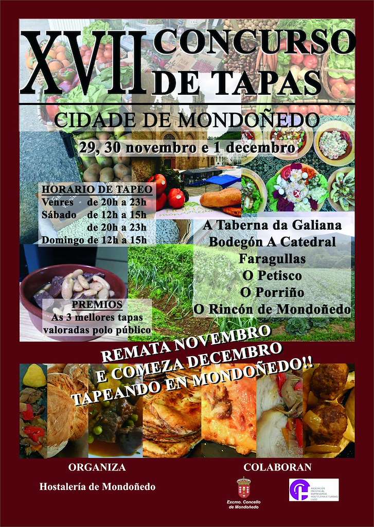 XVII Concurso de Tapas en Mondoñedo