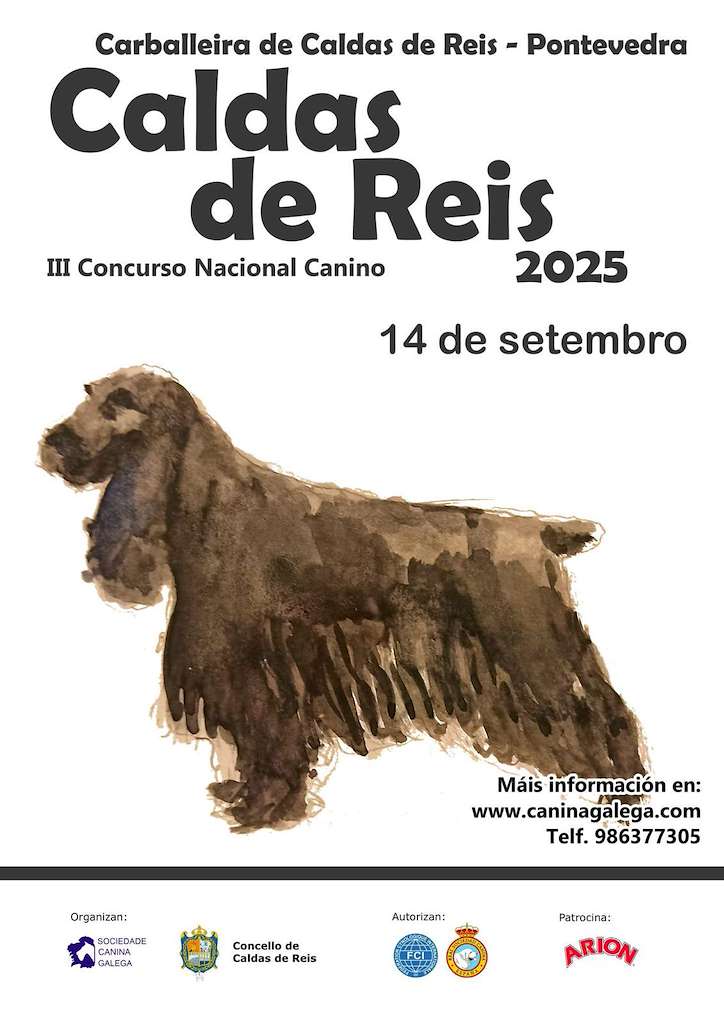 III Concurso Nacional Canino (2025) en Caldas de Reis