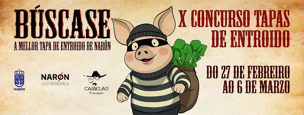 X Concurso Tapas de Entroido en Narón