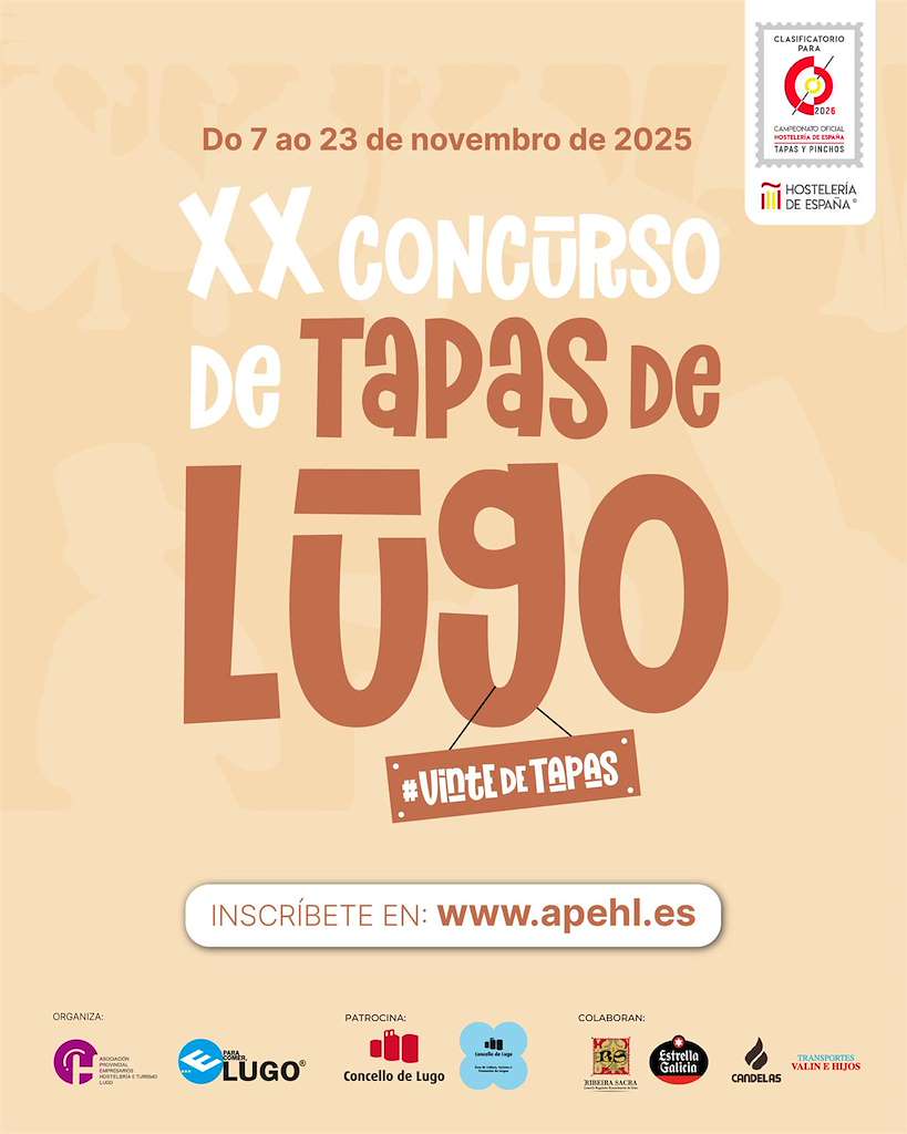 XX Concursos de Tapas de Lugo (2025)