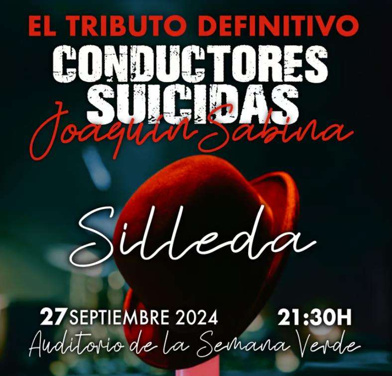 Conductores Suicidas - Tributo a Joaquin Sabina en Silleda
