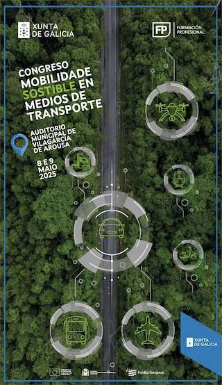Fechas, información, programa, cartel, imágenes, mapa y ubicación de II Congreso Mobilidad Sostenible en Medios de Transporte - FP Gallega  en  Vilagarcía de Arousa