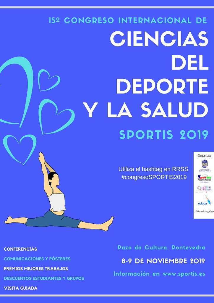 XV Congreso Nacional de Ciencias del Deporte y la Salud en Pontevedra