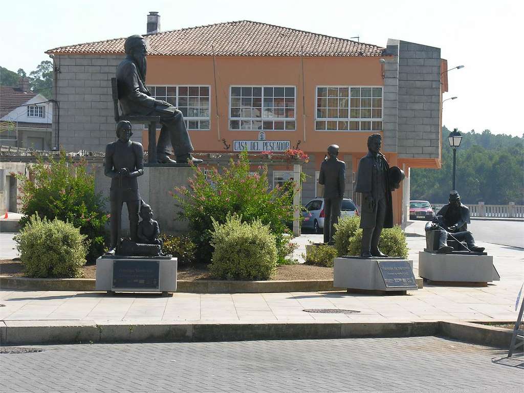 Conjunto Escultórico de Valle Inclán en Vilanova de Arousa