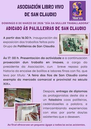 Fechas, información, programa, cartel, imágenes, mapa y ubicación de Conmemoración del Día de la Mujer Trabajadora (2026)  en  Ortigueira