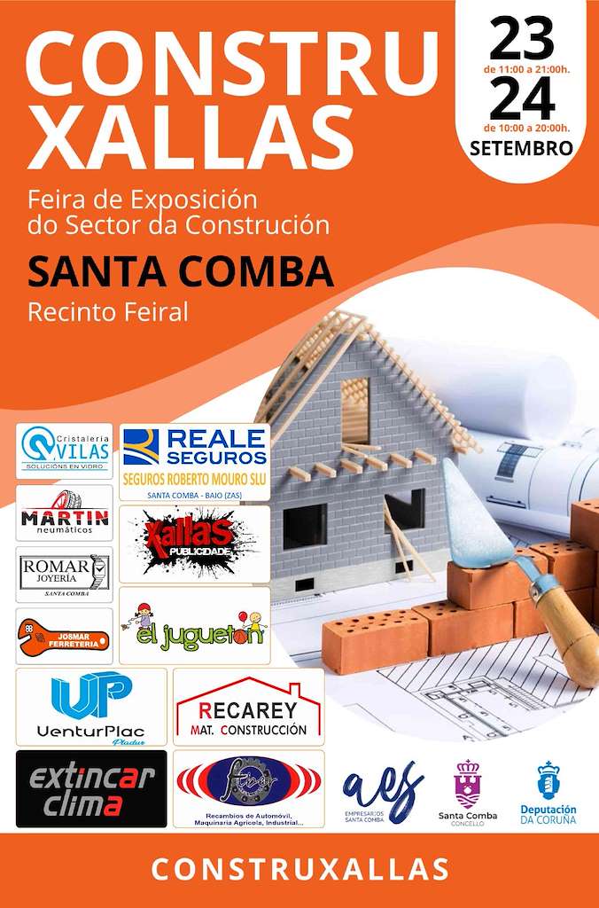 Construxallas en Santa Comba