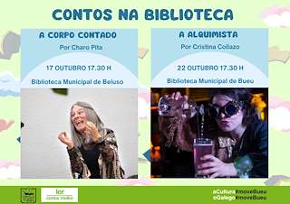 Fechas, información, programa, cartel, imágenes, mapa y ubicación de Contos Na Biblioteca  (2025)  en  Bueu