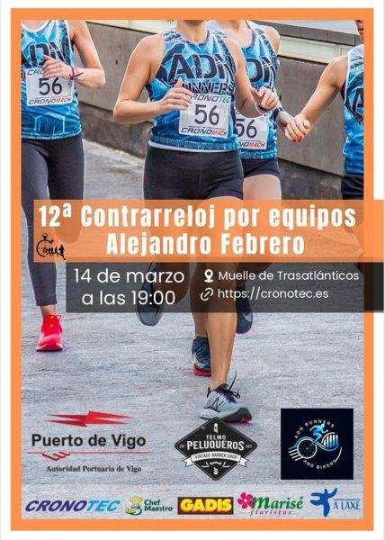 XII Contrarreloj por Equipos - Alejandro Febrero (2026) en Vigo