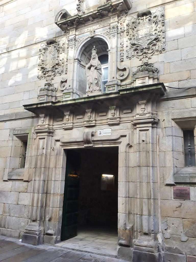 Convento das Orfas en Santiago de Compostela