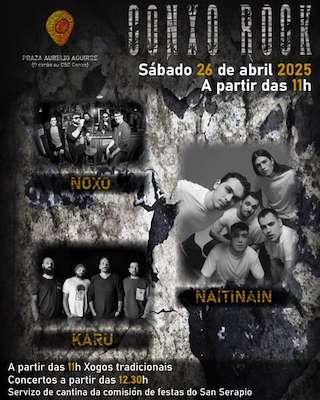 Fechas, información, programa, cartel, imágenes, mapa y ubicación de Conxo Rock  en  Santiago de Compostela