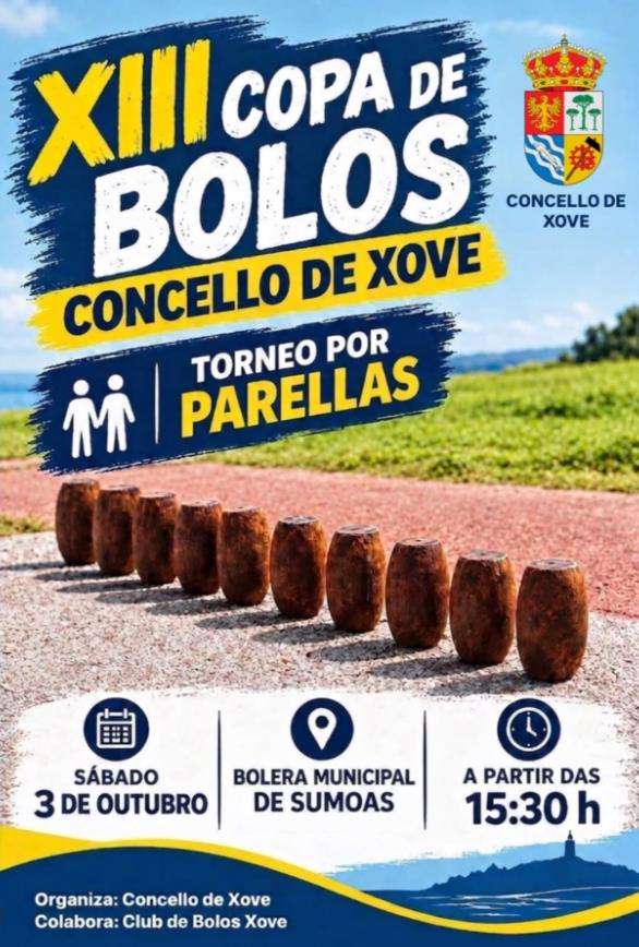 XIII Copa de Bolos (2026) en Xove
