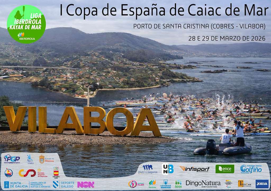 I Copa de España de Caiac de Mar en Vilaboa