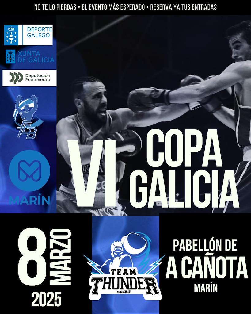 V Copa Galicia de Boxeo en Marín