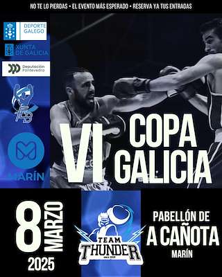 Fechas, información, programa, cartel, imágenes, mapa y ubicación de VI Copa Galicia de Boxeo  en  Marín