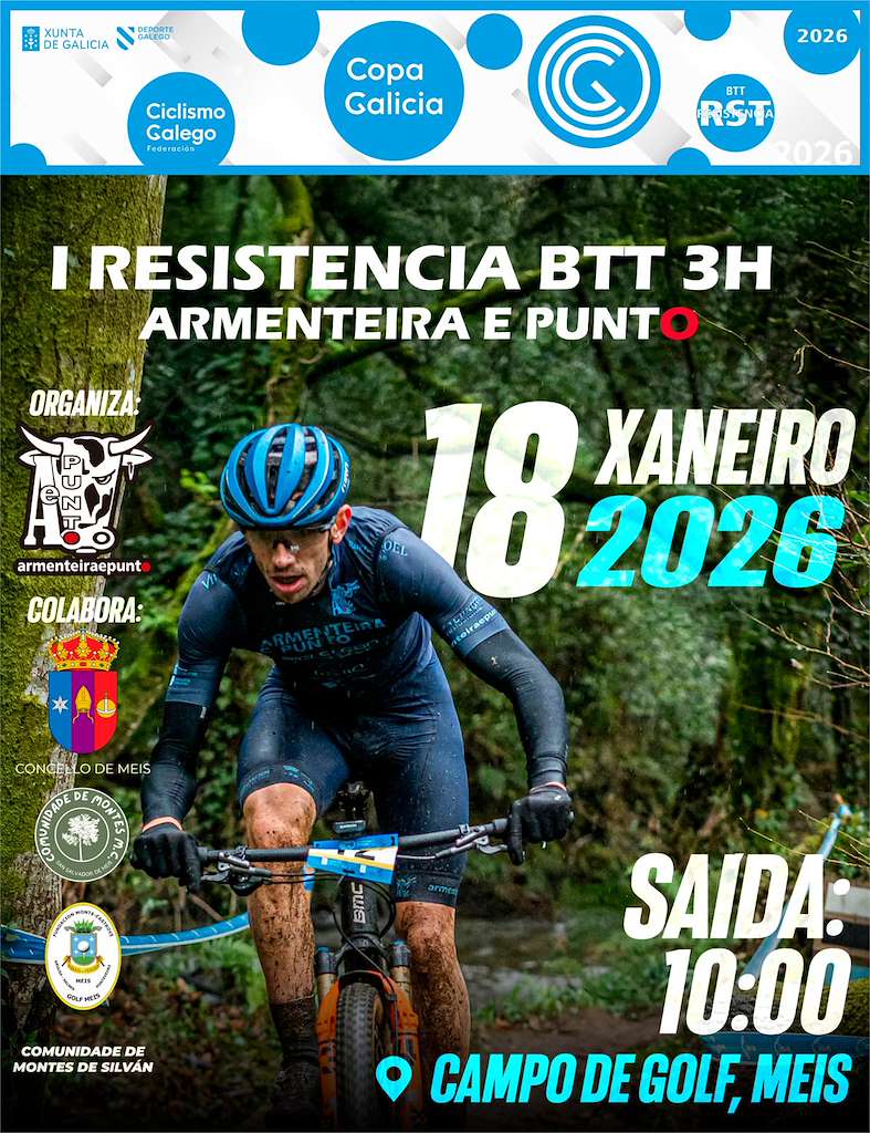 I Copa Gallega de Resistencia BTT 3H Armenteira e Punto (2026) en Meis