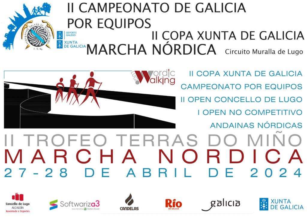 II Copa Xunta de Galicia Marcha Nórdica - II Open Cidade de Lugo (2024)