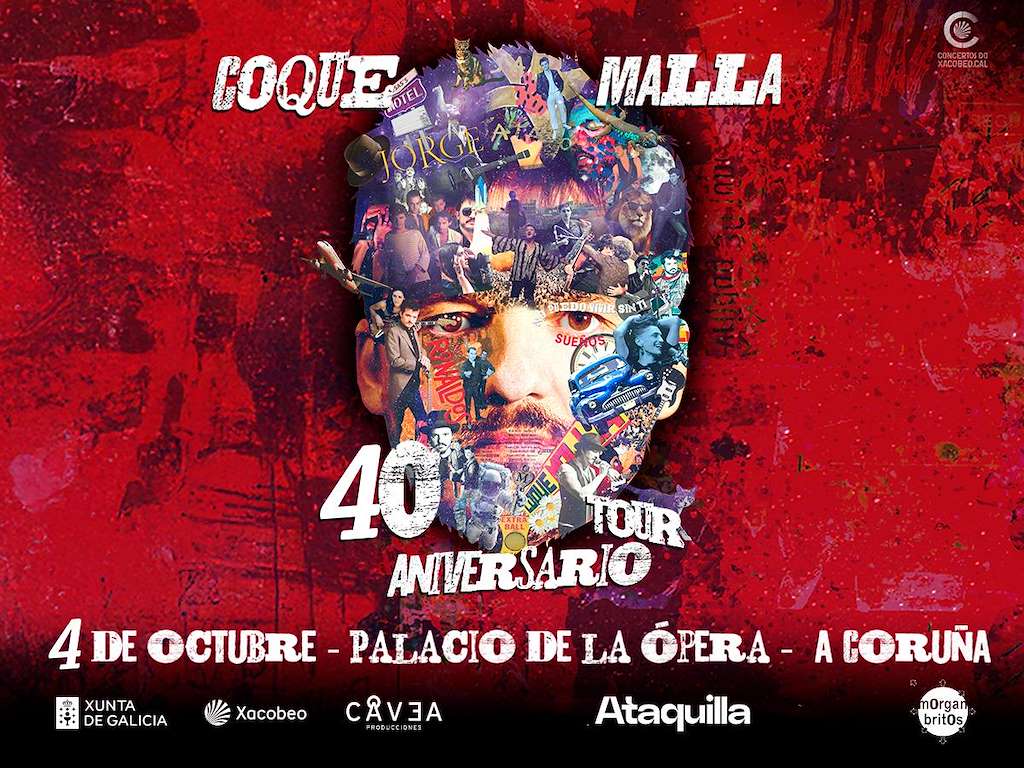 Coque Malla  - 40 Aniversario Tour (2025) en A Coruña