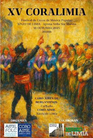 Fechas, información, programa, cartel, imágenes, mapa y ubicación de XV Coralimia (2025)  en  Cospeito