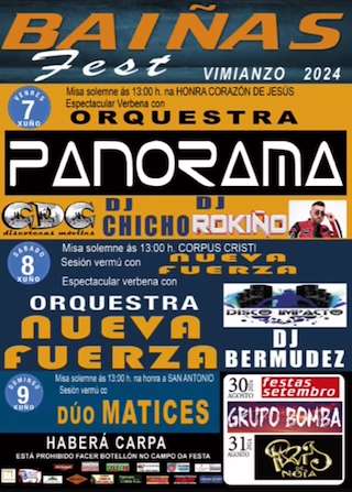 San Antonio y Corpus Cristi de Baíñas en Vimianzo