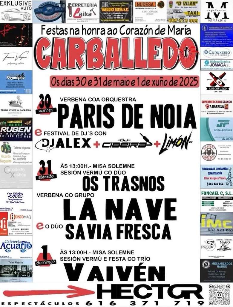 Corazón de María en Carballedo