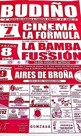 Corpus Christi de Budiño en O Pino