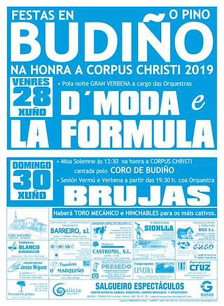 Corpus Christi de Budiño en O Pino