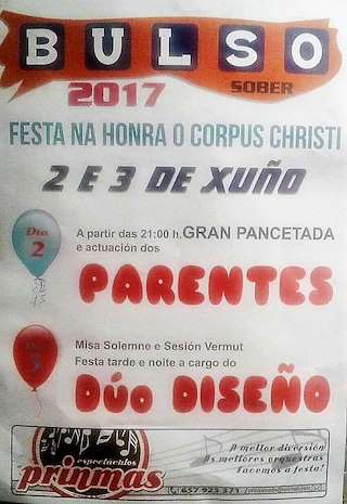 Corpus Christi de Bulso en Sober