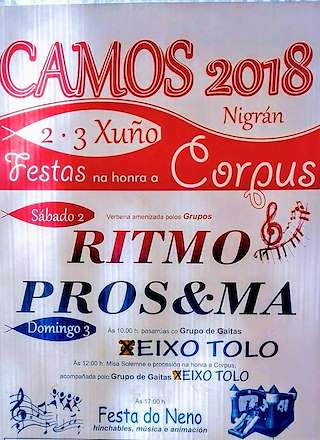 Corpus Christi de Camos en Nigrán