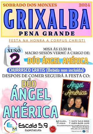 Corpus Christi de Grixalba (2026) en Sobrado