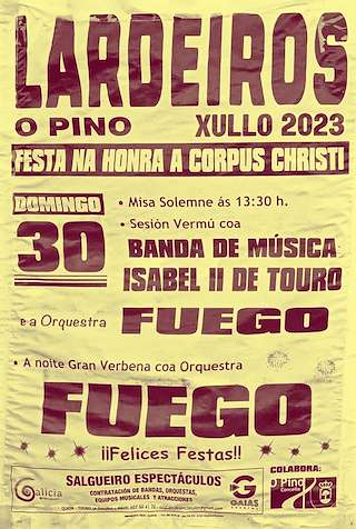 Corpus Christi de Lardeiros en O Pino