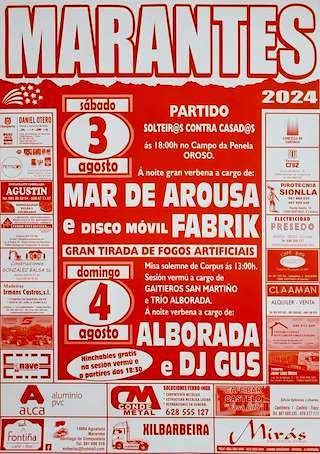 Corpus Christi de Marantes en Santiago de Compostela