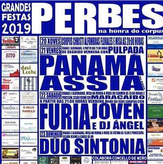 Corpus Christi de Perbes en Miño