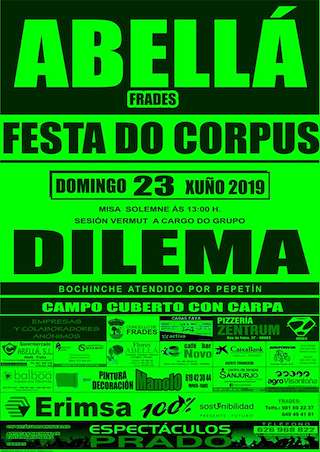 Corpus de Abellá en Frades